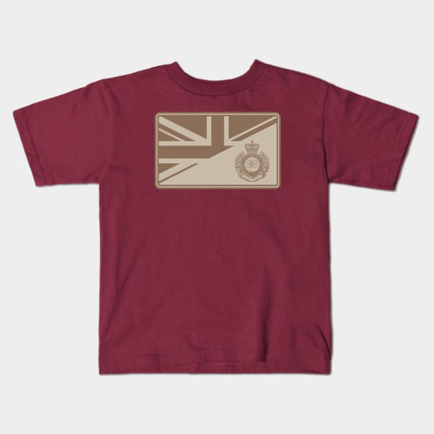 Royal Engineers Patch Kids T-Shirt by TCP